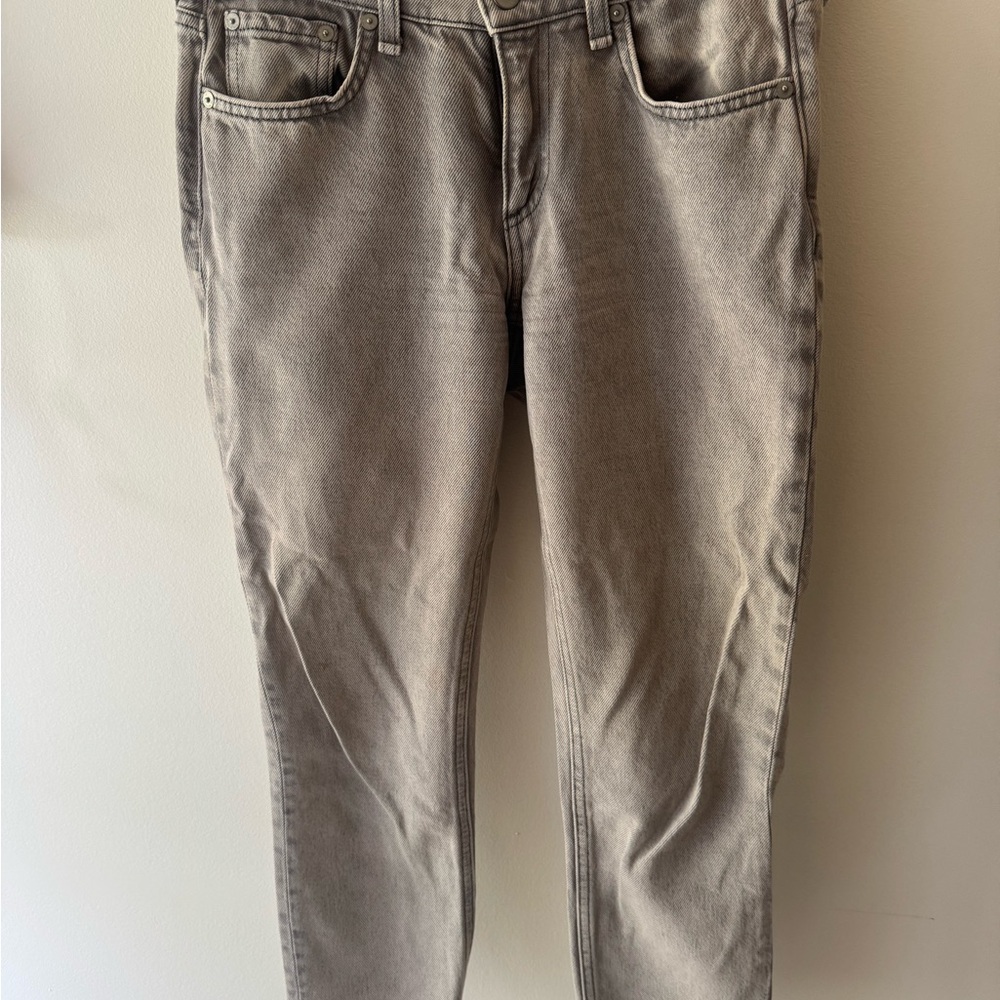 rag & bone Light Gray Slim Jeans